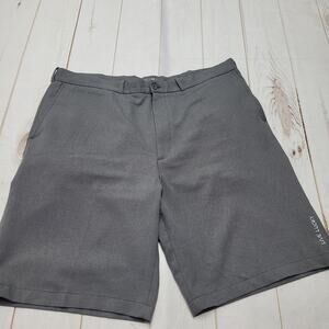Black Clover gray golf shorts 11" polyester chino 42